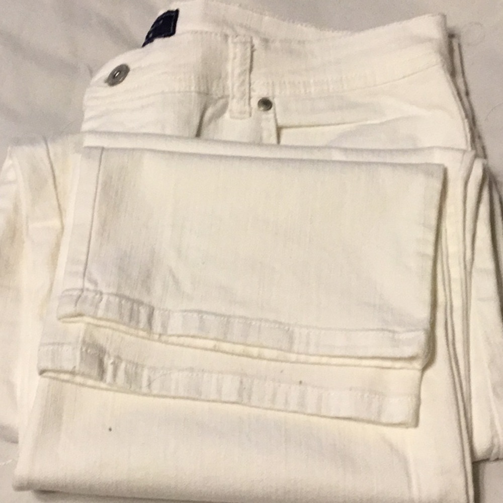 Charter club white size 16s classic straight jeans
